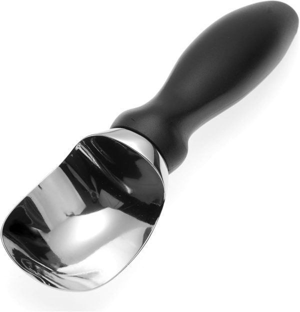 18/8 Stainless Steel Ice Cream Scoop with Soft Grip Handle
